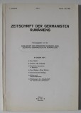 ZEITSCHRIFT DER GERMANISTEN RUMANIENS ( REVISTA GERMANISTILOR DIN ROMANIA ) , HEFT 7 , TEXT IN LIMBA GERMANA , JANUAR - JULI , 1992