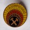 IM - Intreprinderea Miniera CIMPULUNG - insigna minerit anii 1970 - RSR