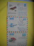 HOPCT PLIC S NR 931 SET 3 PLICURI-AVION /AVIOANE / AVIATIE - RUSIA -CIRCULAT