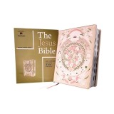 The Jesus Bible Artist Edition, Esv, Leathersoft, Peach Floral, Thumb Indexed