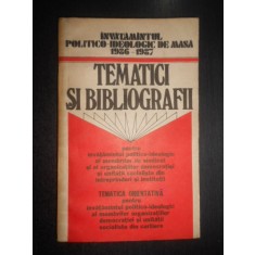 Invatamantul politico-ideologic de masa 1986-1987