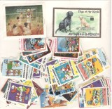 Antigua si Barbuda.Lot peste 70 buc. timbre+2 buc. colite stampilate si nestampilate GL.102