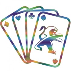 Sticker Peugeot Carti , Design Inedit pentru soferii Pasionati de Lectura si Viteza