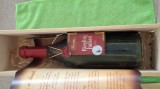 Vin de colecție Riesling Italian Bucium, recoltă 1988, sec, &icirc;n cutie de lemn originală