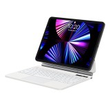Husa magnetica cu tastatura iPad Pro 2018 12.9 A1876A1983 Baseus Brilliance Display, alb
