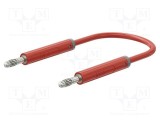 Cablu de măsurare 1m 60VDC 30VAC 19A roșu ST&Auml;UBLI