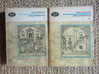 DECAMERONUL-BOCCACCIO 2 VOL 1975 foto