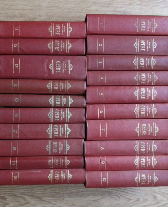 Mihail Sadoveanu - Opere 20 volume (1954-1967, editie cartonata)