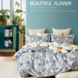 LENJERIE DE PAT PERCALLE IMPRIMAT (PRC6) - king size 4 piese