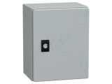 Carcasă montare perete oțel gri 200x250x150mm