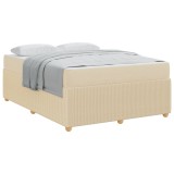 Cumpara ieftin Cadru de pat Crem 160 x 200 cm tesatura
