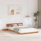 vidaXL Cadru de pat Maro 120 x 190 cm lemn 872412
