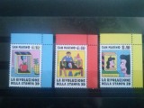 SAN MARINO 2015 Revolutia Printarii 3 D -Serie 3 timbre MNH**, Nestampilat