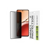 Folie de protectie Ecran Privacy Techsuit pentru Oppo Reno12 FS 5G / Reno12 FS 4G / Reno12 F 4G / Reno12 F Sticla Securizata Full Glue 111D