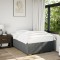 vidaXL Cadru de pat fără saltea, gri &icirc;nchis, 120x200 cm, textil 3284465