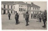 Regele Carol al II-lea la Timișoara, Școala de artilerie, Alb-Negru, Romania 1900 - 1950, Militar