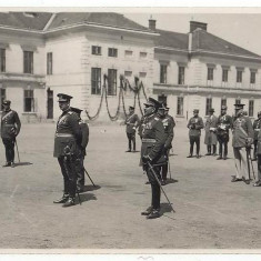 Regele Carol al II-lea la Timișoara, Școala de artilerie