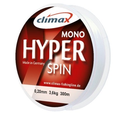 Fir monofilament Climax FIR HYPER SPINNING FLUO ICE 150m 0.28mm foto