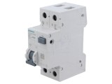 &Icirc;ntrerupător RCBO Siemens 6A 30mA 1P 230/400VAC IP20