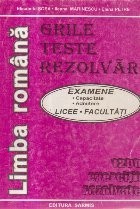 Limba romana - 1200 exercitii rezolvate (examene, licee, facultati) foto