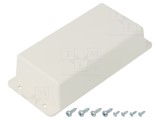 Carcasă: universală X: 55mm Y: 103mm Z: 28mm ABS albe