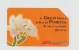 bnk card Cartele telefonice - Italia - flori