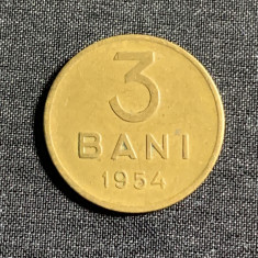 Moneda 3 bani 1954 RPR