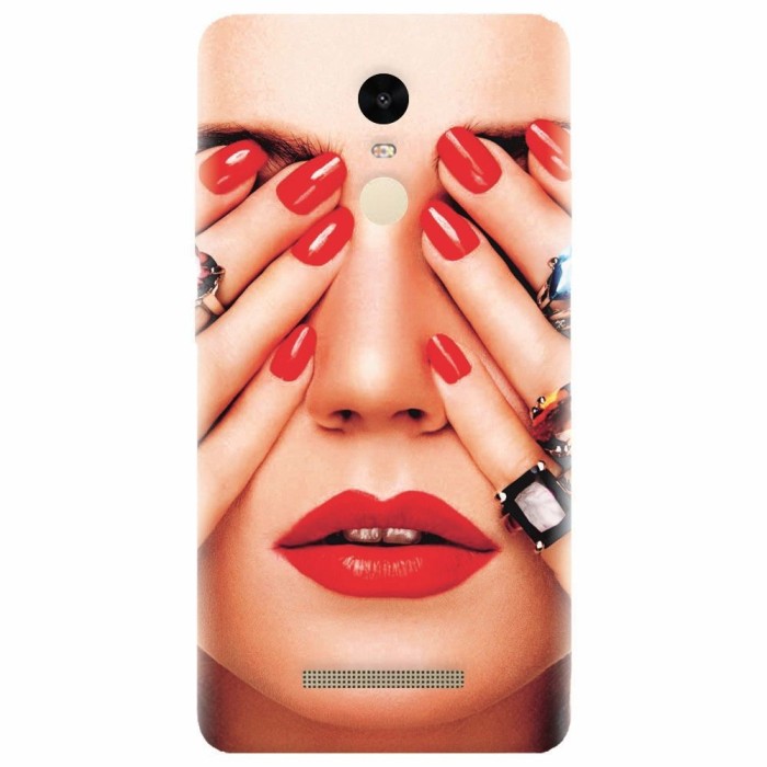 Husa silicon pentru Xiaomi Remdi Note 3, Rings On All Fingers