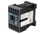 Contactor 4 poli, 24V DC, 12A, montare pe panou sau pe șină DIN
