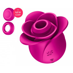Stimulator Clitoris Pro 2 Modern Blossom, 11 Viteze Suctiune, Silicon, USB, Roz