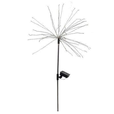 Lampa solara sub forma de artificii, 90 led-uri, alb cald, flippy foto