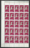 TSV$ - 1981 LP 1024 EXPO NATIONALA CANINA SERIA IN BLOC DE 25/JUM.COALA MNH/**, Nestampilat