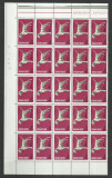 TSV$ - 1981 LP 1024 EXPO NATIONALA CANINA SERIA IN BLOC DE 25/JUM.COALA MNH/**, Nestampilat