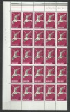 TSV$ - 1981 LP 1024 EXPO NATIONALA CANINA SERIA IN BLOC DE 25/JUM.COALA MNH/**