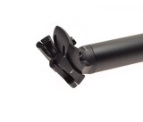 Tija sa bicicleta aluminiu 31.6mm x 400mm neagra