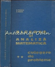 Algebra Si Analiza Matematica. Culegere De Probleme II - D. Flondor