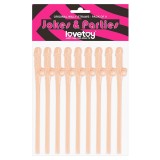 Set 9 paie de baut Lovetoy in forma de penis natur