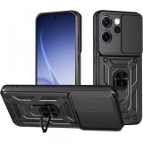 Husa pentru Oppo Reno15 Pro, Techsuit, CamShield, Neagra