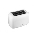 Prajitor Paine , 700 W , 6 niveluri rumenire , 2 felii , Alb
