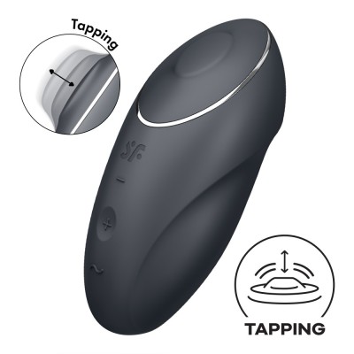 Vibrator Clitoridian Tap &amp;amp;amp;amp;amp; Climax 1, Gri Inchis foto