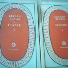 Lucian Blaga - TEATRU ( 2 volume ) / 1984