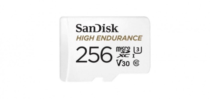 Microsdxc 256gb cl10 u3 sandisk