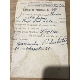 (2) Act Buletin de vaccinare 1920
