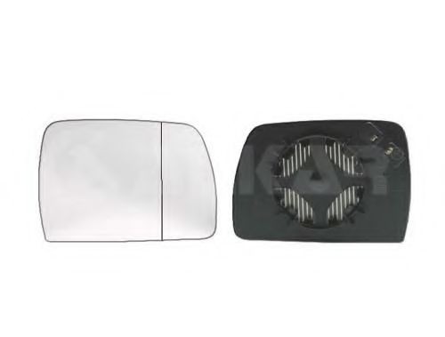 Sticla oglinda, oglinda retrovizoare exterioara BMW X3 (E83) (2004 - 2011) ALKAR 6472526