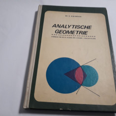 Geometrie Analitica Manual Pentru Anul Iii Liceu - Gh.d. Simionescu *GERMANA