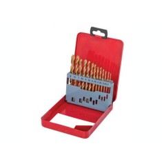 Burghiu &oslash;2.0-8.0mm HSS + TIN set 13pcs metal box GD
