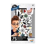 Cumpara ieftin Set tatuaje baieti, 75 tatuaje