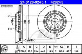 Disc frana RENAULT MEGANE IV (2015 - 2016) ATE 24.0128-0245.1