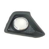 Grila bara fata Hyundai I10 (Ba), 01.2014-, parte montare partea dreapta, cu gaura proiector, fara ornament cromat, 40A227-6, Aftermarket