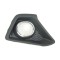 Grila bara fata Hyundai I10 (Ba), 01.2014-, parte montare partea dreapta, cu gaura proiector, fara ornament cromat, 40A227-6, Aftermarket